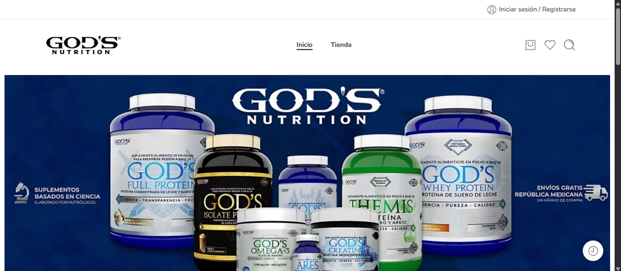 Custom online store
