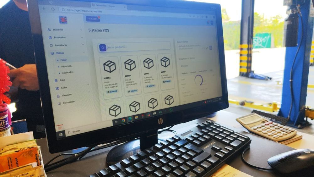 ERP dashboard