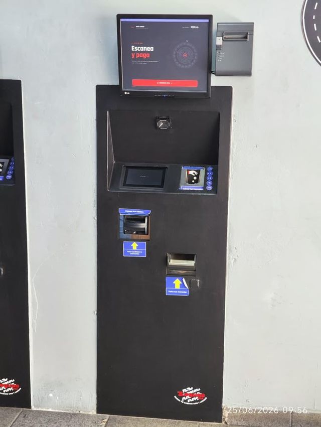 Payment kiosk with ticket printer